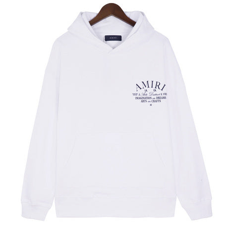 AMIRI Logo-Appliquéd Embroidered Cotton-Jersey Hoodies