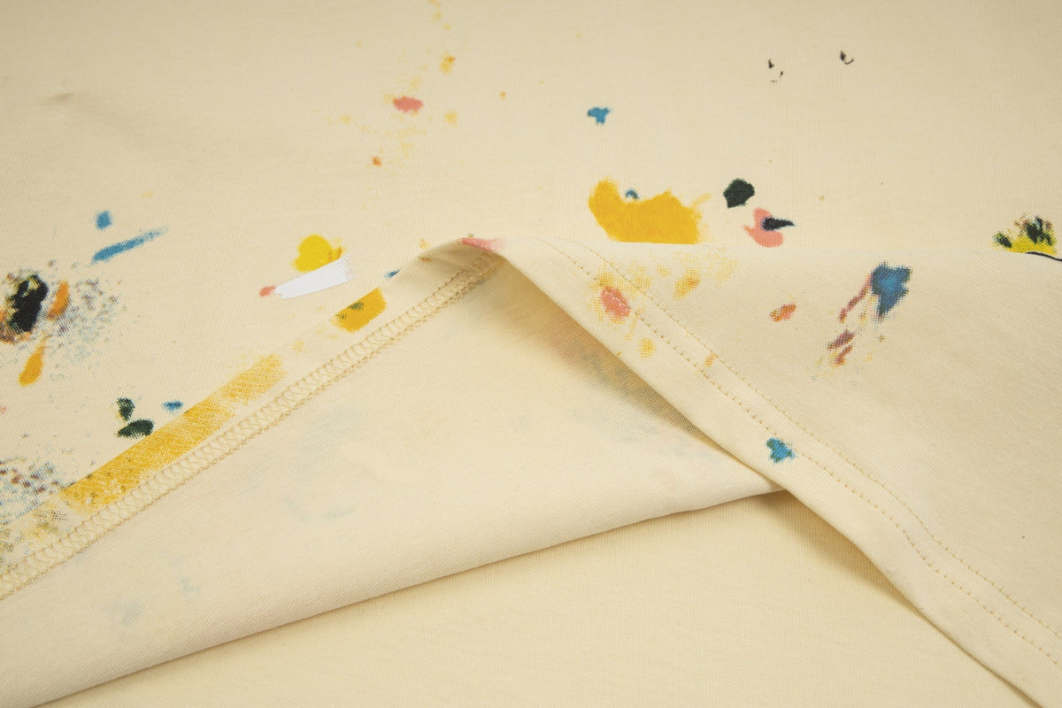 Gallery Dept X LANVIN Hand drawn doodle splash ink letters TEE