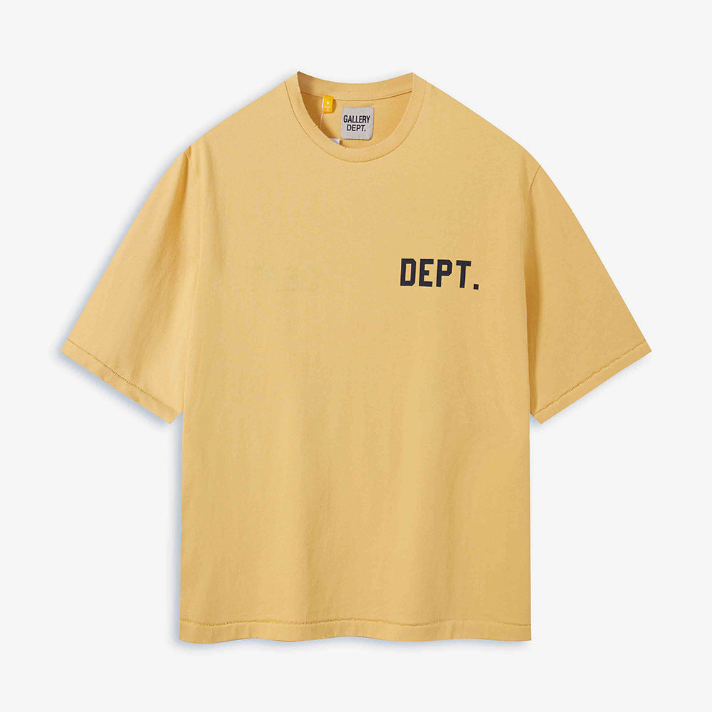 GALLERY DEPT. Reversible Crop T-Shirt "Student Coach"