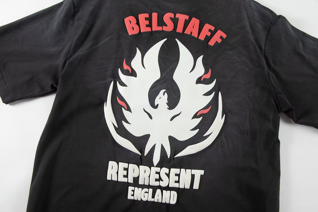 Represent X Belstaff Flame Phoenix T-Shirt