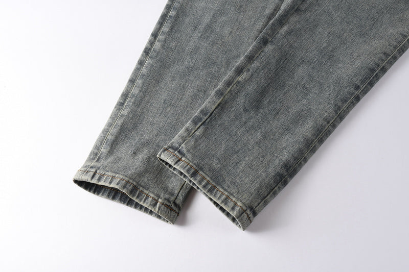 Purple Brand Crystal Diamond Jeans #9122