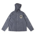 SAINT VANITY  Nylon Hooded Track Jacket