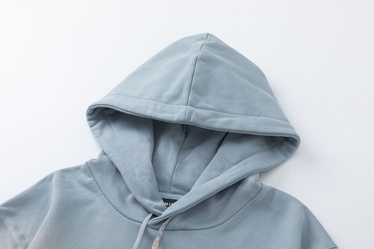 AMIRI Bandana-Embellished Cotton Hoodies