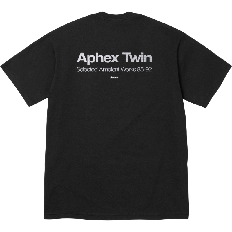 Supreme 25SS APHEX TWIN AMBIENT WORKS Tee