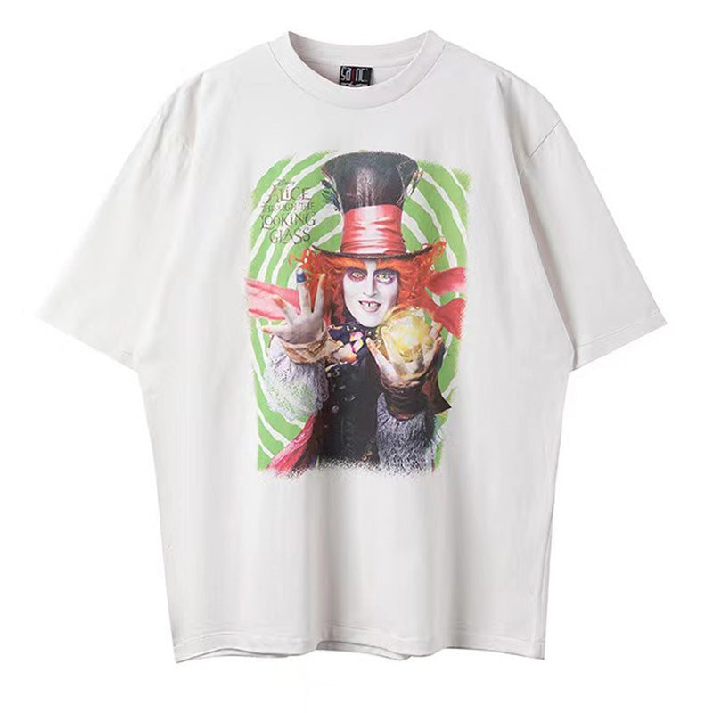 SAINT MICHAEL x DISNEY Mad Hatter Short Sleeve T-Shirt